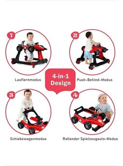 Дитячі ходунки COSTWAY 4в1 - 4