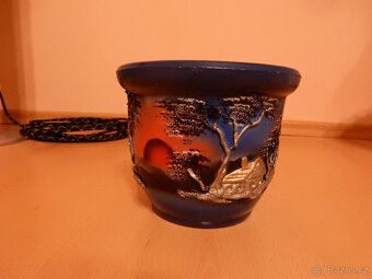 Prodám keramický květináč s 3D motivem - 4
