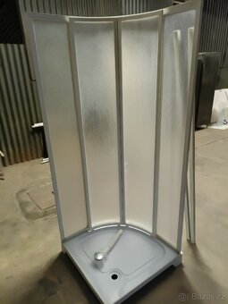 Sprchový kout 80x80 cm zánovní. - 4