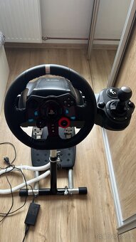 Set Logitech G29 + řadící páka + stojan - 4