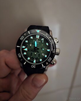EDOX CO-1 Quartz Chronograph 10242, titan, nové - 4