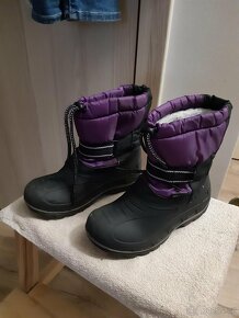 Zimní fialové boty Electric Girl, vel.33, za 150 Kč - 4