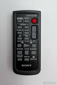 Dálkové ovládání k videokamerám SONY (různé typy) - 4
