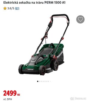 Elektrická sekačka Parkside PERM 1500 - 4