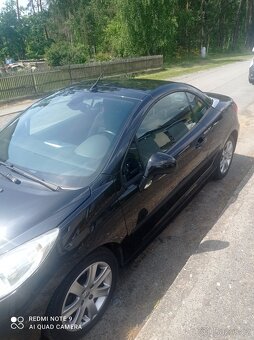 Peugeot 207 ,1,6 benzín Cabrio - 4