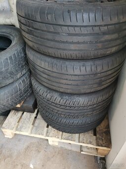 4 letní pneu 195 55 15 + DISKY 5X100 ŠKODA VW SEAT - 4