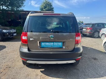 ŠKODA YETI 1.2 TSI 77 kW 2009 SERVISKA NOVE BRZDY+CELOROČNÍ - 4