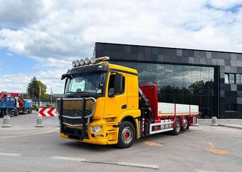 Mercedes-Benz Actros 2543 6x2 - valník s hydraulickou rukou - 4