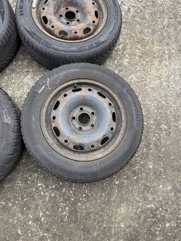 Zimní sada Škoda Fabia - 185/60/14 - 5x100 - vzorek 6mm - 4