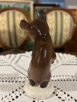 Lomonosov SSSR figurka medvěd - 4