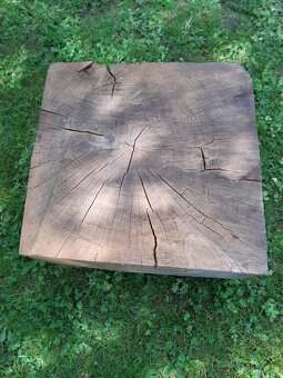 dubová stolička sedátko + doprava zdarma - 4