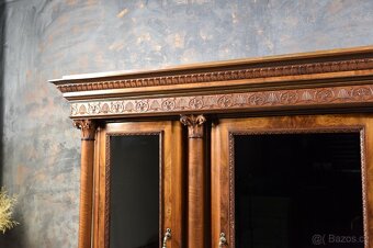 UNIKÁTNÍ STAROŽITNÁ SKŘÍŇ v Empírovém Stylu 1950 - 4