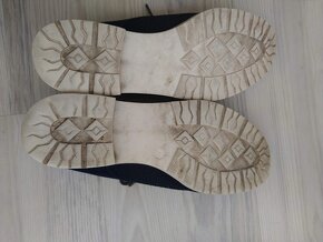 Pohodlné modré boty zn. Deichmann, vel. 39 - 4