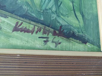 Staré obrazy. 7 ks. - 4