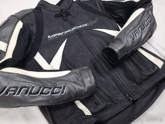 Vanucci Montigo Racing pánska kožená moto kombinéza S 48 - 4