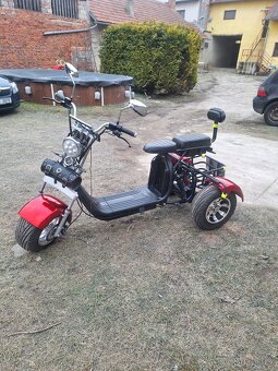 Elektrická tříkolka 2000W (omezovač 1000W) - 4