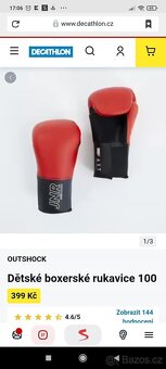 Boxerské rukavice Decathlon pro dvojčata - 4