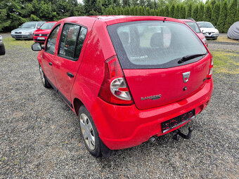 Dacia Sandero 1.4 MPI, TAŽNÉ, nová TK - 4