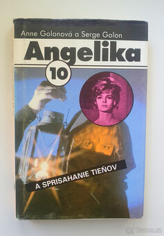Angelika.4 díly knihy.CENA za 1 kus - 0,20 EUR. - 4