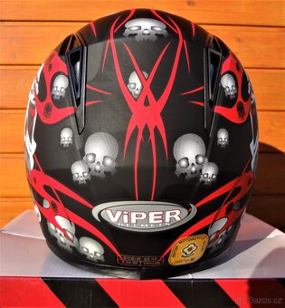 Integrální helma Viper Red Demon - 4