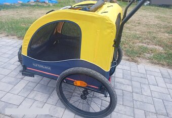 Vozík za kolo pro dva psy 2in1 - HAFENBANDE Cabby L - 4