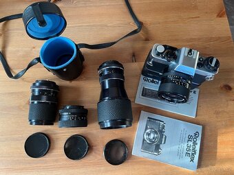 Rolleiflex SL 35 E + motor a 4 objektivy - 4