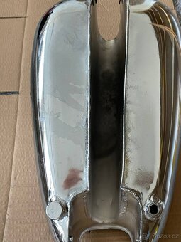Nádrž ČZ 150C nový kvalitní chrom, poměděno, pocínováno - 4