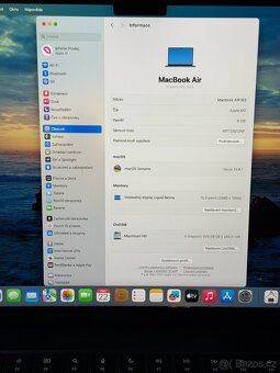 NOVÝ MACBOOK AIR 15” M2/256GB/8GB/BATERIE 100% - 4