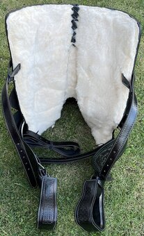 Westernový sedlový komplet 20) černý - 4
