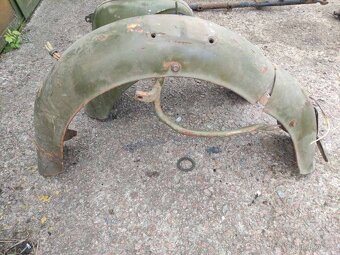 Blatník přední zadní blatník sajdy K750 MT9 Ural M72 - 4