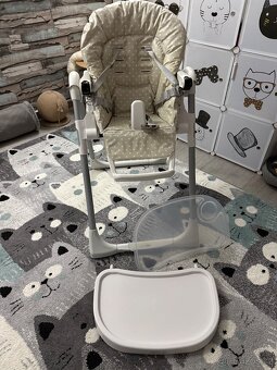 Jídelní židlička - Peg-Pérego PRIMA PAPPA ZERO 3 Babydot béž - 4