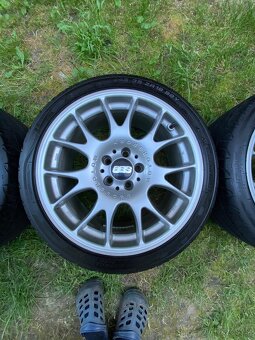 Alu kola BBS CH-R motorsport brillantsilber R18 - 4
