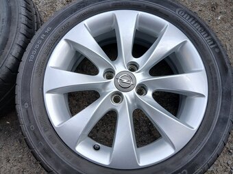 Sada Orig ALU kol Opel 195/55R16 letní - 4