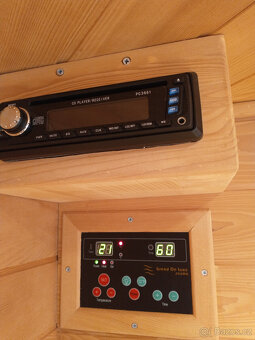 Infrasauna rohová až pro 4 osoby - 4