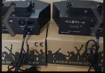 2 ks Nové Laser / strobo 2v1 - 4