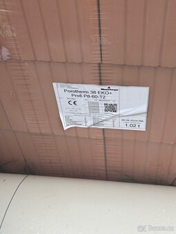 Porotherm cihly broušené+ půlene - 4