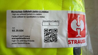 Výstražná softshellová bunda e.s.motion - 4