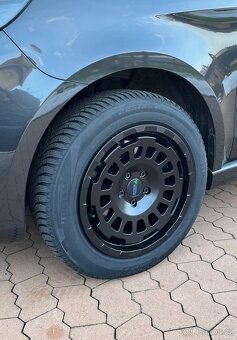 kola TWIN-MONOTUBE-PROJEKT AT1 ČERNÁ MATNÁ, MONOBLOK 8×17" - 4