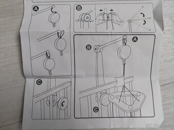 Dřevěné rameno k postýlce - 4