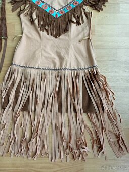 Nový karnevalový kostým INDIÁNKA vel.M/L - 4