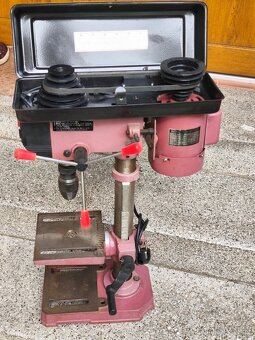 Prodám stolní LITINĚNOU vrtačku T.I.P. DRILLMASTER 15/6 -380 - 4