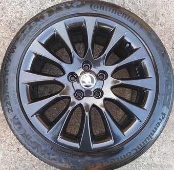 Originál sada disků Škoda Superb II 5x112 R17 Laurel - 4