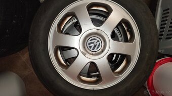 Prodám nebo vyměním ALU kola Škoda 5x100 R15 - 4