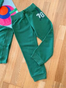 BENETTON NOVÉ tepláky bunda TEPLÁKOVÁ SOUPRAVA 4-5r, 110 - 4