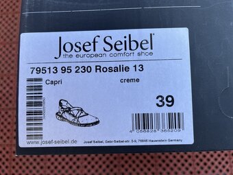 Dámské boty - Josef Seibel - vel.39 - 4