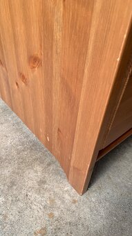 Ikea Leksvik komoda 4š masiv antik hemnes - 4