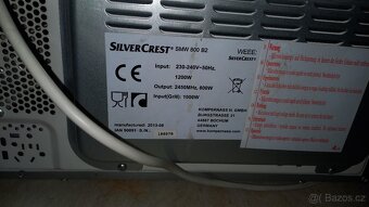 Mikrovlnná trouba (SILVERCREST) SMW 800 B2 + včetně talíře - 4