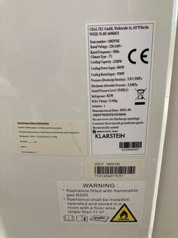 Mobilní klimatizace Klarstein - 4