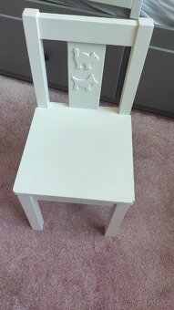 Dětský stoleček s židličkami IKEA - 4