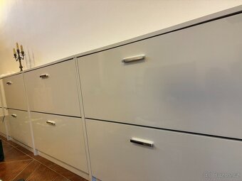 Botník - lesklý bílý (více kusů k dispozici) - 4